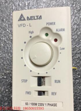 台达220V100W变频调速器,型号:VFD001L21A,