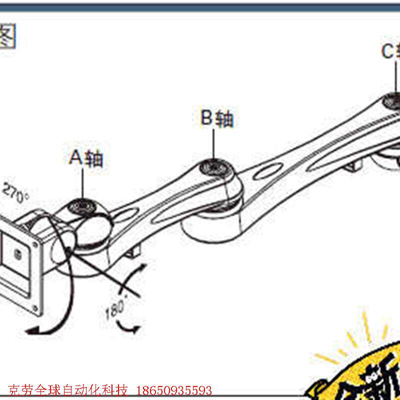 日本原装进口水平活动臂LA-512,商品号:DPAM-HM-