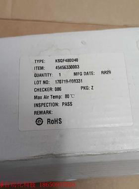 KUDOM库顿KSQF480D40全新原装进口480V/40