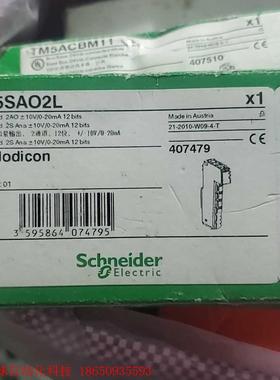 莫迪康 TM5SAO2L原装施耐德Schneider模拟量输