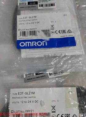 欧姆龙光电传感器E3T-SL21M全新正品2条,包装有拆开,