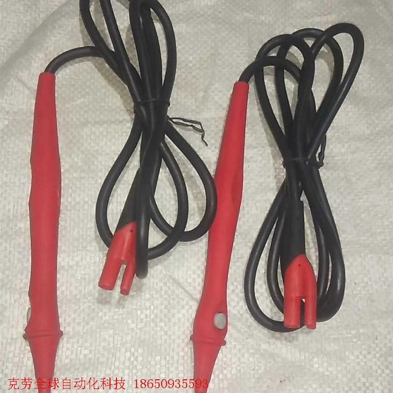 福绿克tp165x表笔线 对地绝缘电阻测试线实物图,有2支,