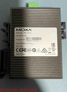 台湾 MOXA IMC-21-M-SC 10/100Base