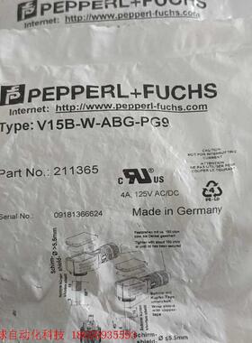 德国倍加福连接线端头V15B-W-ABG-PG9、V15SB