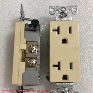 Cooper库柏美标电源插座20A 全新散装库存无包装,10