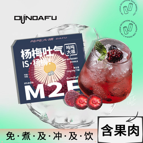 吨吨大福果肉酸梅汤免煮即冲即饮