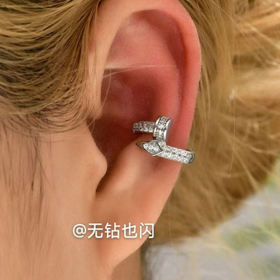 合金耳饰 钉子无耳洞耳骨夹欧美复古新款潮流时尚轻奢设简约小众
