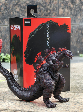 优质版NECA电影2016哥斯拉Godzilla恐龙怪兽关节可动手办模型玩具