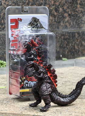 优质版NECA电影2016哥斯拉Godzilla恐龙怪兽关节可动手办模型玩具