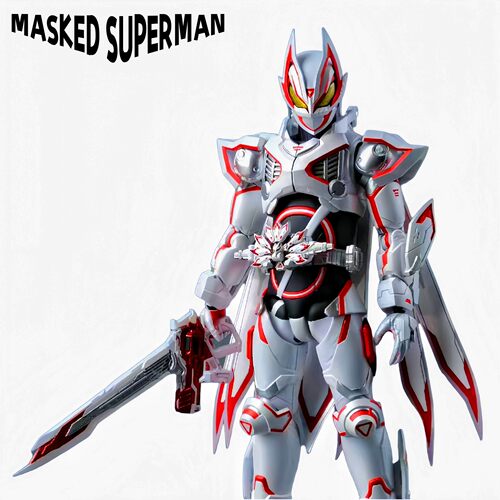 （无售后）MASKED SUPERMAN假面英雄骑士极狐MK9九尾形态手办