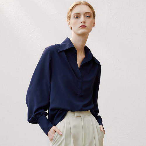 职业雪纺衬衫女宽松价格 职业雪纺衬衫女宽松图片 星期三