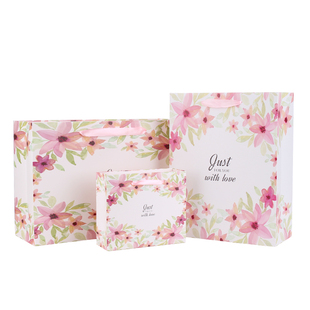 礼物袋礼品盒手提纸袋子 创意花色礼品袋礼盒礼物袋生日回礼包装