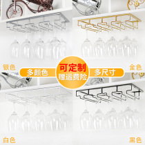 Red wine cupholder hanging upside down high foot cupholder household European wine cupholder decoration creative wine cupholder hanging