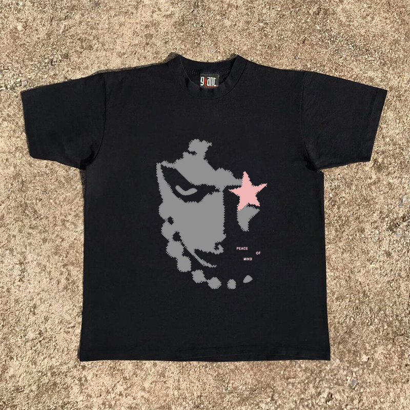 宽松男女情侣美式百搭短袖T恤