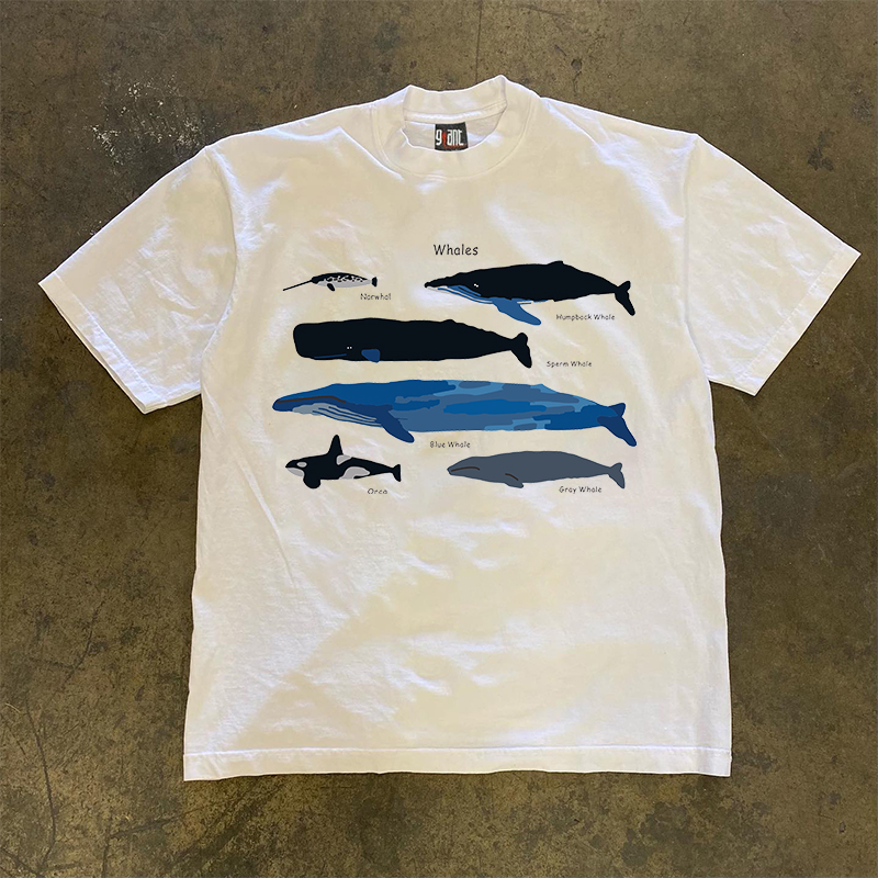 宽松男女情侣美式百搭短袖T恤