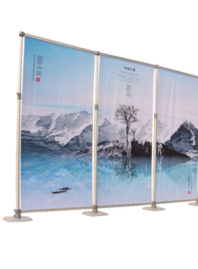 铝合金拉网快幕秀广告展架