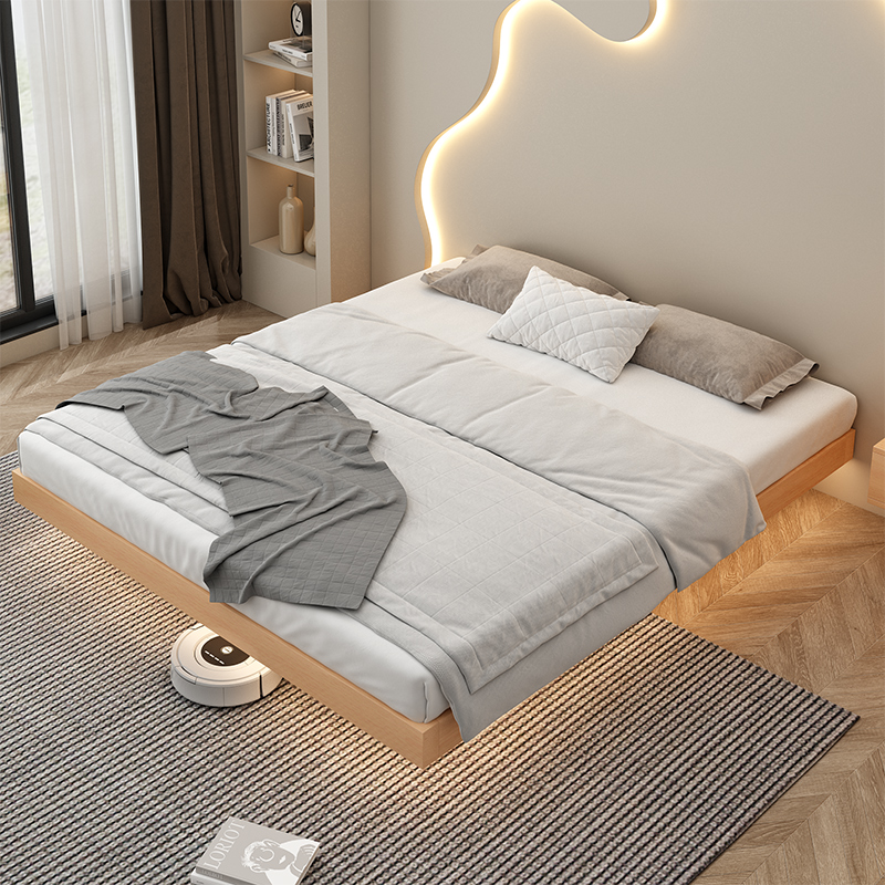 悬浮床厂家直销榉木简约落地