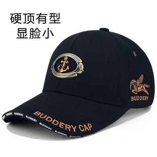 高端大头围帽子男新款鸭舌帽秋季遮阳棒球帽加深显脸小防晒太阳帽