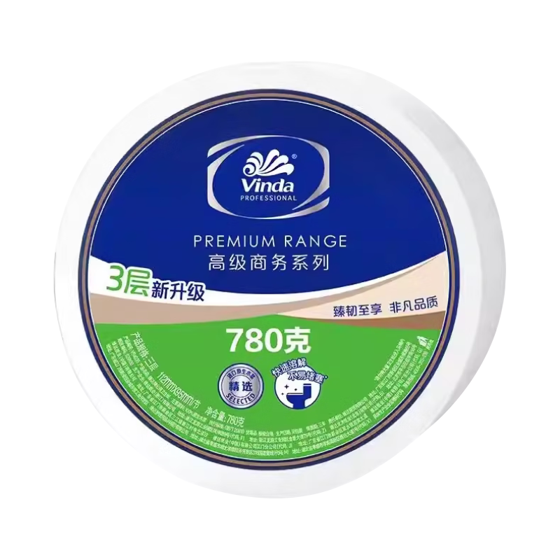 维达大盘卷纸3层780克