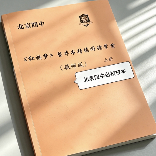 北京四中高中语文红楼梦整本书持续阅读北京高考高一二三名著阅读