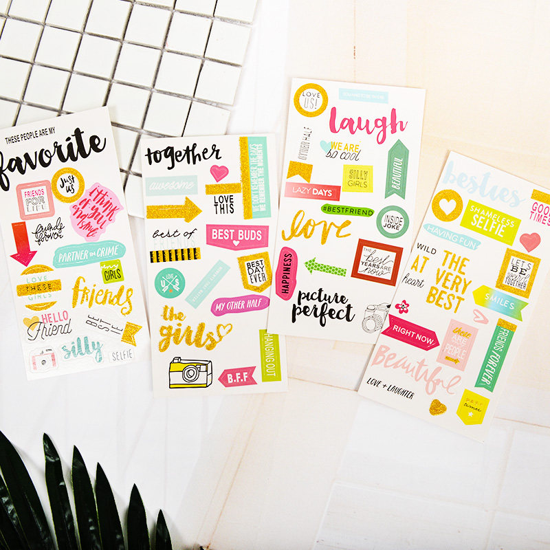 邁格歐美風彩色3D立體貼 DIY手工相冊日記手賬裝飾 硬紙板貼紙在類目 節慶用品/禮品, 創意禮品, 創意貼紙中 - 來自Buy2taobao.com提供專業的淘寶代購服務