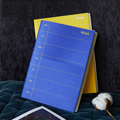 手账周历本记事本防水封面