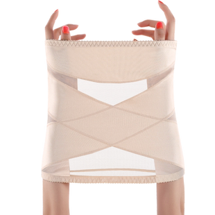 收腹带束腰薄款女产后塑形瘦身衣强力收小肚子神器腰封夹束缚带