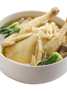 现杀顺丰三黄鸡农家散养鸡白切鸡猪肚鸡花椒鸡