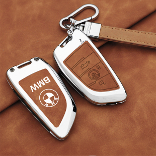 专用于宝马5系钥匙套三325li刀锋x1x3x5x6x7车ix3新款 7系i3包壳扣