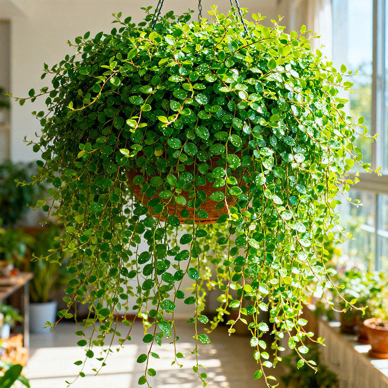 【买一盆用一年】千叶吊兰绿植垂吊观叶面包烘焙糕点缀四季常青,家居饰品,桌面摆件,淘宝优惠券,粉丝福利购,淘宝优惠卷