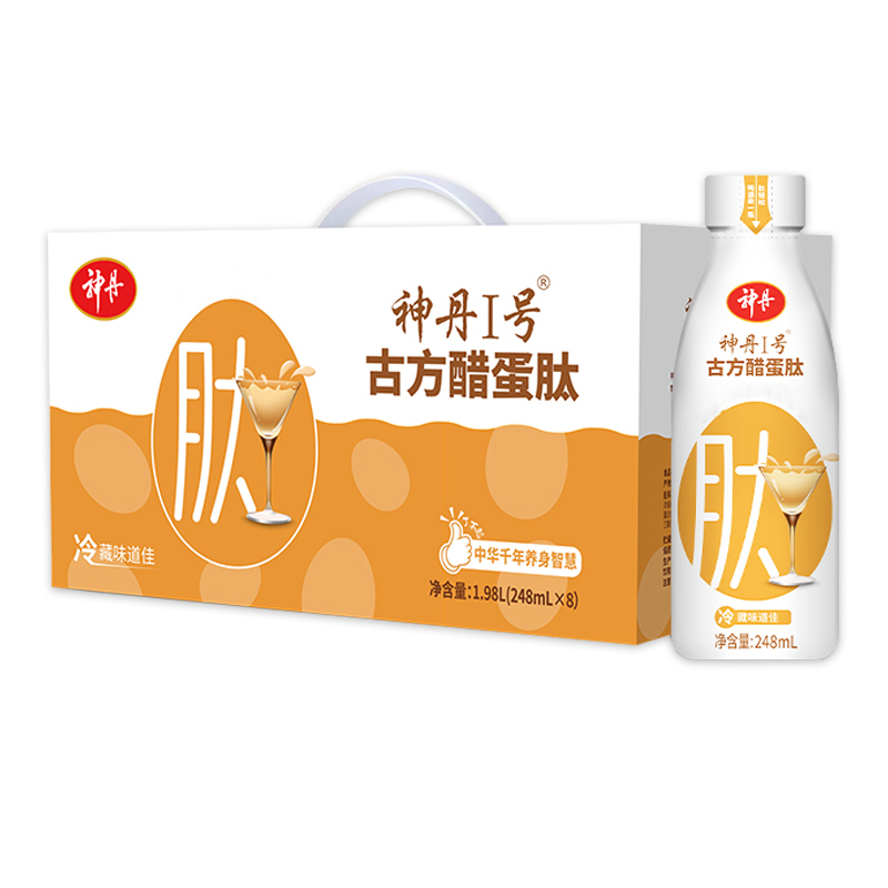 神丹醋蛋肽美味饮品可口