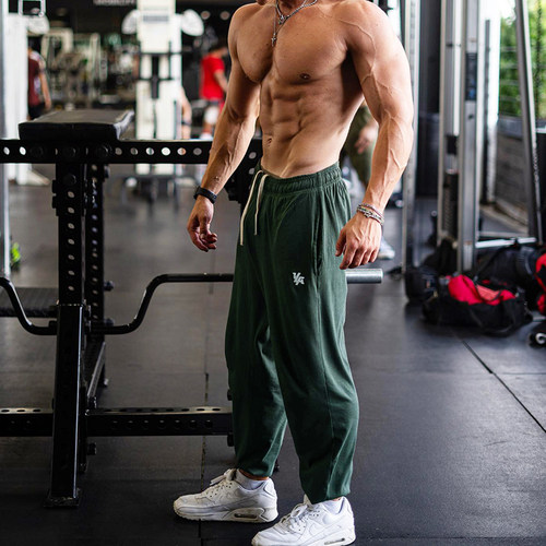 肌肉健身宽松篮球休闲长裤