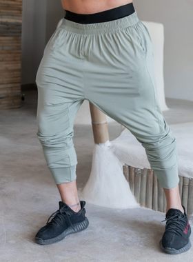 运动长裤弹力男跑步健身