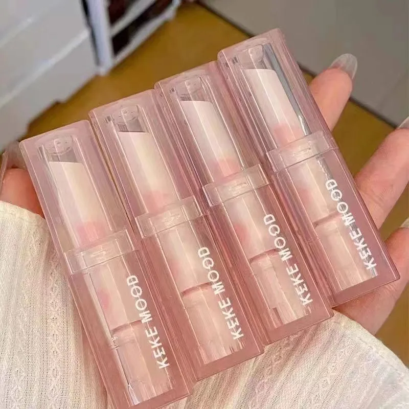 KeKe Mood丝绒哑光柔雾口红豆沙色唇膏女不易沾杯不易掉色化妆品