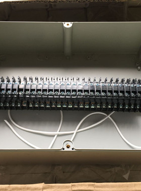 265*185*95mm50P防水接线盒开孔带快捷户外电缆分线盒50位端子盒