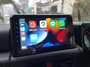 铃木吉姆尼安卓GPS导航仪一体机大屏车机Carplay 适用于18 20款