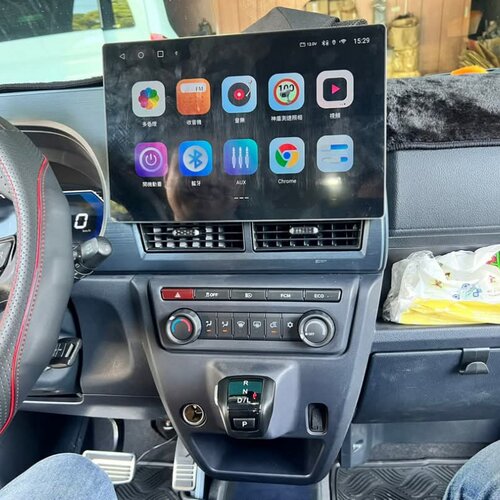 适用于13寸三菱J Space安卓大屏车载导航中控Carplay影音