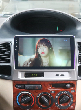 适用海外02-07年Toyota Vios NCP42老威驰安卓机Carplay大屏导航