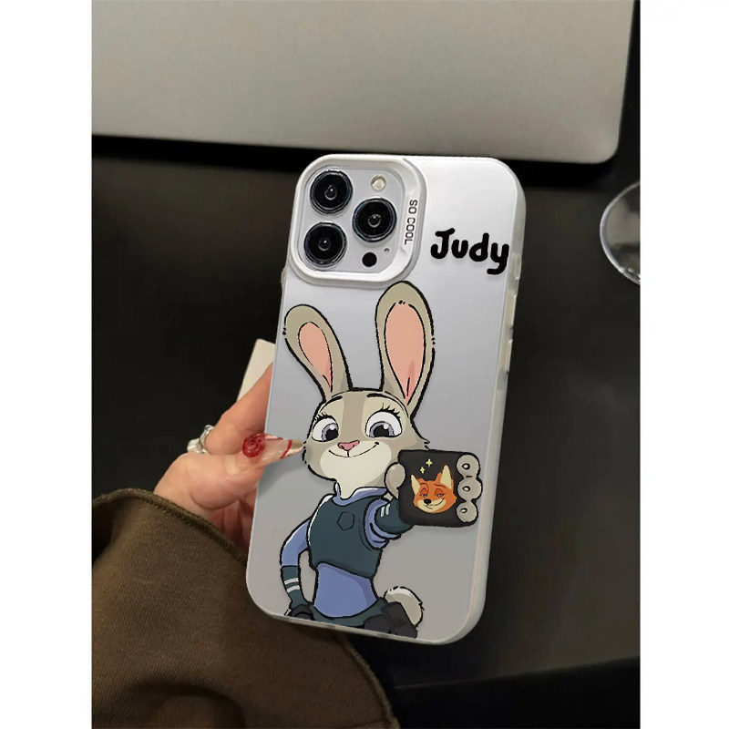 武装兔子警官适用iphone14/15promax高级苹果13手机壳11/12亚克力xs