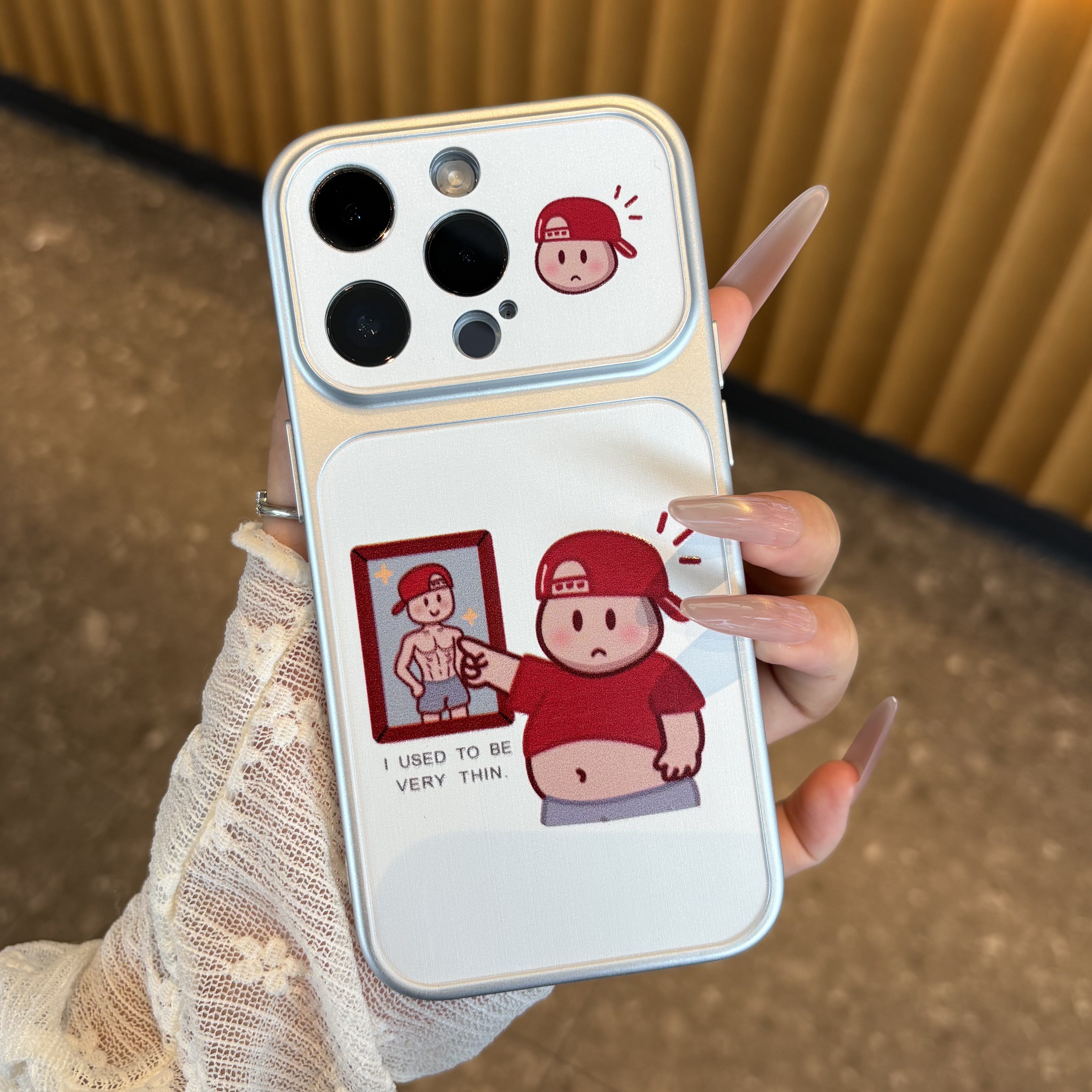 大肚子健身男适用苹果17ProMax电镀康宁手机壳iPhone16个性15Pro小众创意14/13promax全包12Pro防摔11潮男air