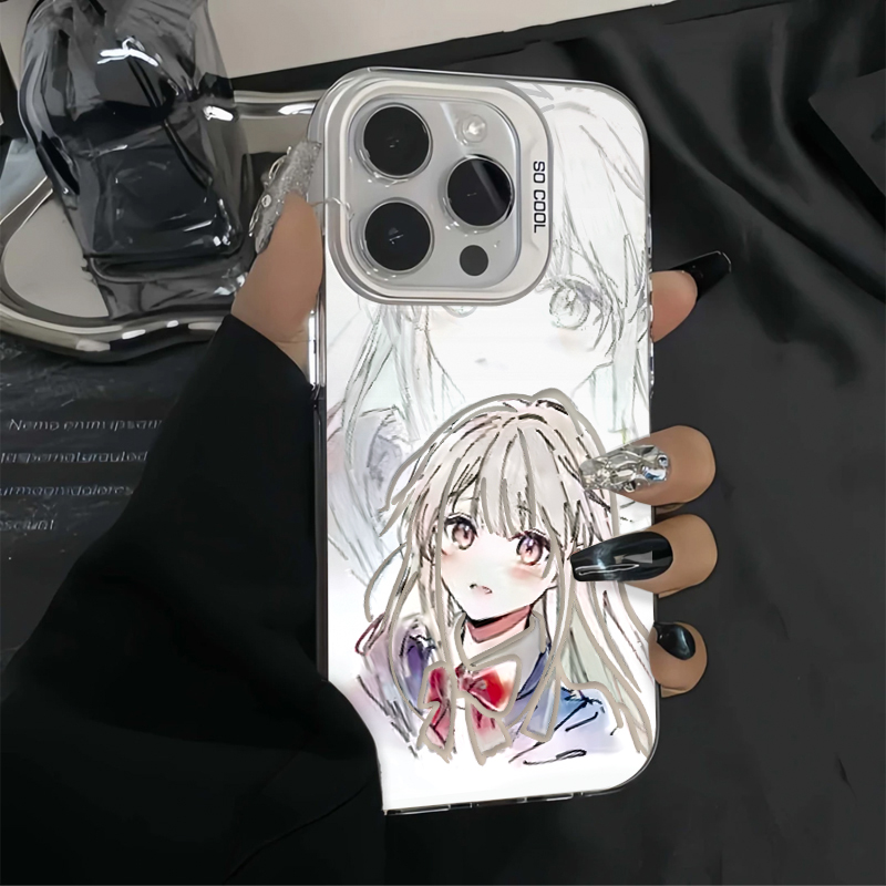 天使椎名真昼适用苹果17promax元气手机壳iPhone16/15pro全包13pro小众14plus创意vivo华为p70小米15oppo新款