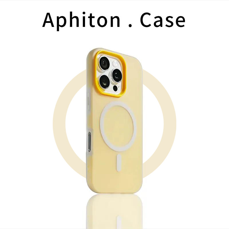 橙色果冻二合一磁吸壳适用苹果17promax手机壳iPhone17pro新款16/15/14肤感磨砂13vivo华为p70小米15oppo新款