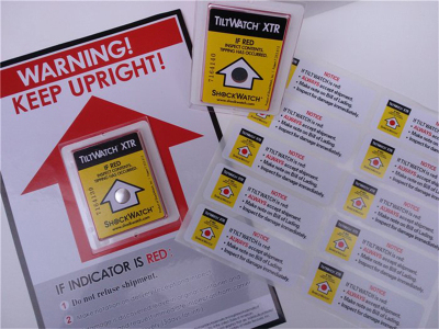 【原装正品】美国TILTWATCH防倾倒标签防倾斜标签shockwatch含税