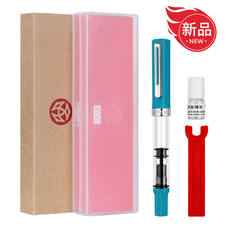 Official flagship store twsbi Sanwen Tang ECO pen, large-capacity student special for men and women, business demonstration calligraphy pen, gift, transparent calligraphy practice, high appearance level pen thumbnail 7