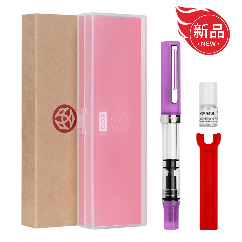 Official flagship store twsbi Sanwen Tang ECO pen, large-capacity student special for men and women, business demonstration calligraphy pen, gift, transparent calligraphy practice, high appearance level pen thumbnail 6