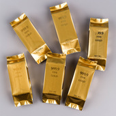 烫金镀铝材质开运酥包装 袋加厚凤梨酥机封袋金条零食袋子点心包装