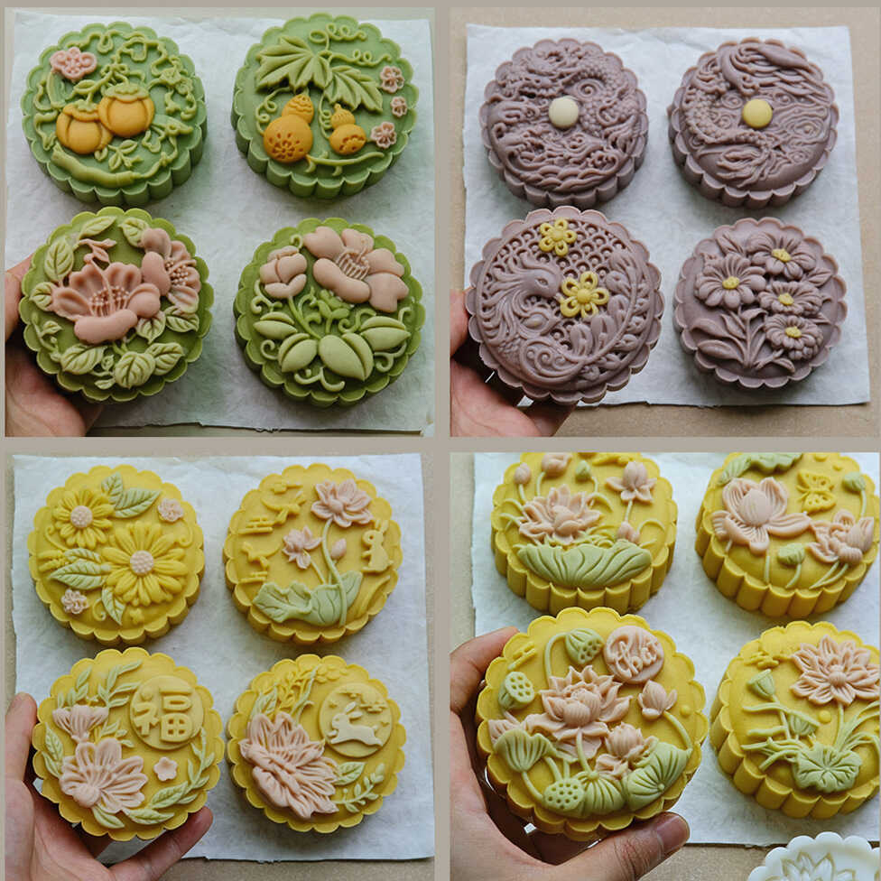 大号新款月饼模具馒头模