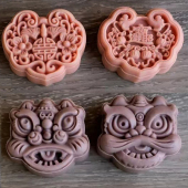 万事如意月饼模具新年中式 喜饼糕点馒头潮汕米粿工具山药糕辅食模