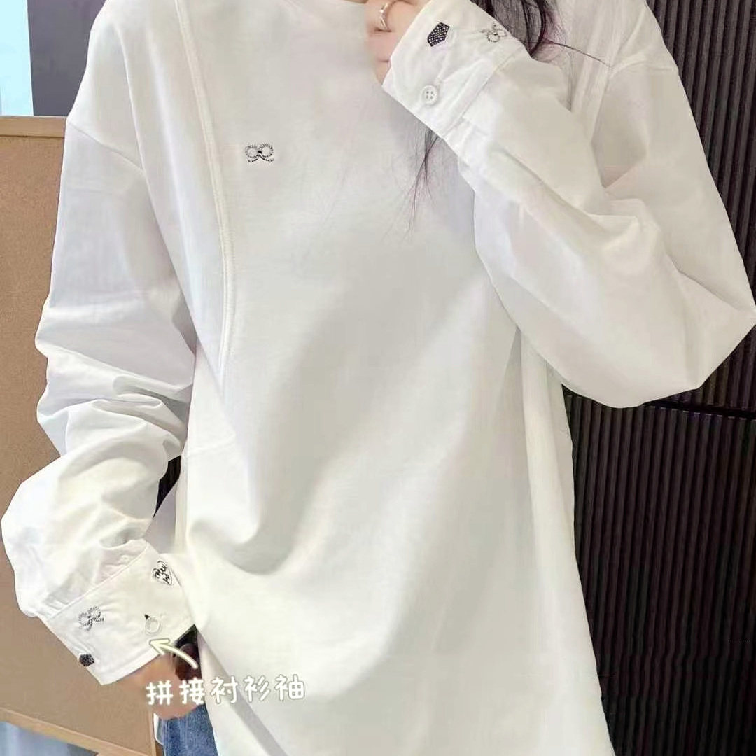 欧货新款女装休闲长袖T恤