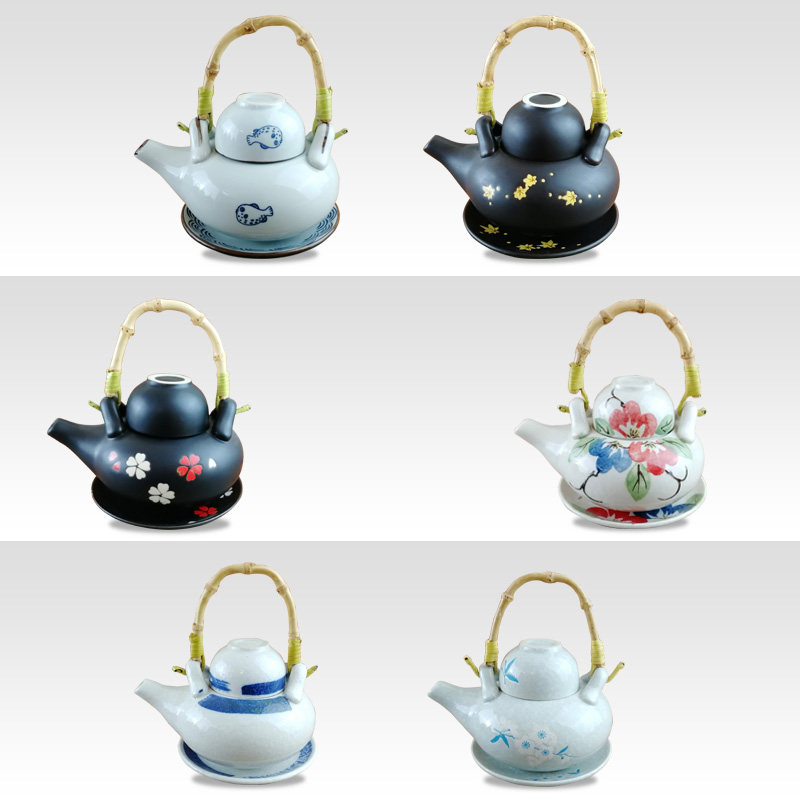 日式陶瓷海鲜汤壶日本土瓶蒸瓷器土器创意茶壶配茶杯日韩料理餐具在类目 餐饮具, 茶具, 茶壶中 - 来自Buy2taobao.com提供专业的淘宝代购服务